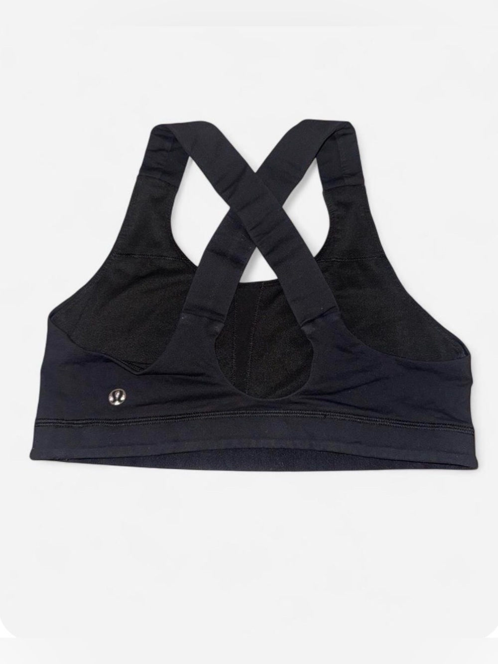 Lululemon Black Cross-Back Sports Bra